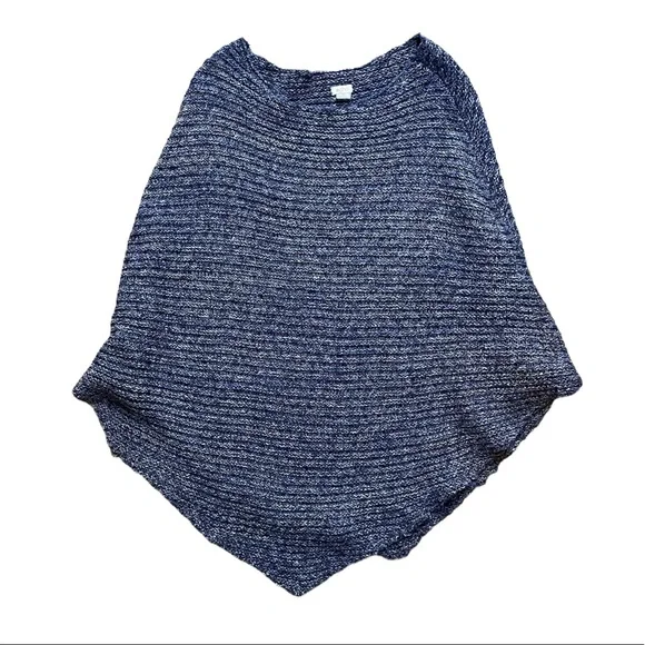 Echo | Cozy Knit Sweater Poncho Shawl - Picture 1 of 9